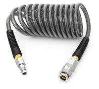 Omgoods - Manguera de aire de poliuretano reforzado, 1/4" x 3 metros, con conector