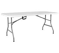 Omgoods - Mesa plegable de 1,5 metros - Mesa tipo buffet resistente para camping