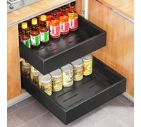 Omgoods - Organizador de cocina extensible, fácil de instalar sin necesidad de taladrar