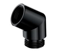OMNIRES - Adaptador para cabezal de ducha, negro T87BL