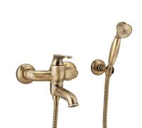 Omnires Art Deco grifo de bañera y ducha a pared || AD5131BR