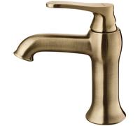 Omnires Art Deco grifo para lavabo de pie latón/bronce antiguo AD5110BR