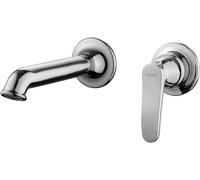 Omnires Art Deco grifo para lavabo empotrado cromo AD5115CR