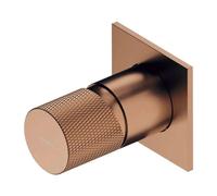 OMNIRES Contour - Grifo de ducha empotrado, con cuerpo de montaje, cobre cepillado CT8045CPB