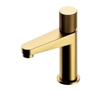 OMNIRES Contour - Grifo de lavabo, oro cepillado CT8010GLB