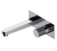 OMNIRES Contour - Grifo empotrado de lavabo, con cuerpo de montaje, 2 orificios, cromo CT8015CR