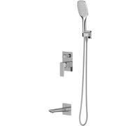 Omnires Parma conjunto de ducha empotrado cromo SYSPMW01CR