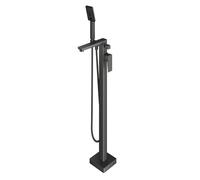 OMNIRES Parma - Grifería de bañera para suelo, con cuerpo, de grafito PM7433GR