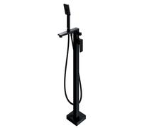 OMNIRES Parma - Grifería de baño para suelo, con cuerpo, negro mate PM7433BL