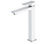 OMNIRES Parma - Grifería de lavabo, blanco/cromado PM7412CRB