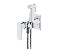OMNIRES Parma - Grifo de bidé empotrado, con ducha, con cuerpo de montaje, cromo SYSPMBI2CR
