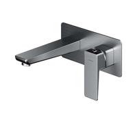 OMNIRES Parma - Grifo de lavabo empotrado, con cuerpo, níquel cepillado PM7415IN
