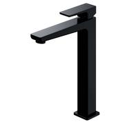 Omnires Parma grifo para lavabo de pie negro PM7412BL