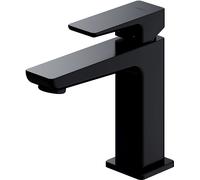 Omnires Parma grifo para lavabo de pie negro PM7410BL