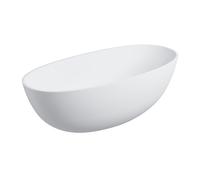 Omnires Shell M+ bañera exenta 160x75 cm oval blanco SHELLWWBM