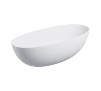 Omnires Shell M+ bañera exenta 175x78 cm oval blanco SHELL175WWBM