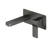 OMNIRES Slide - Grifo de lavabo empotrado, con cuerpo, grafito cepillado SL7715GR