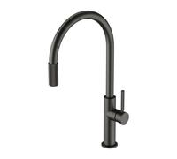 OMNIRES Switch - Grifo de fregadero con dispositivo de filtración, grafito SW9057-FD1GR
