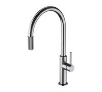 OMNIRES Switch - Grifo de fregadero con dispositivo de filtración, níquel cepillado SW9057-FD1NI