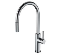 OMNIRES Switch - Grifo para lavabo con extremo extraíble y función de filtro, níquel cepillado SW9059NI