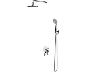Omnires Sys conjunto de ducha empotrado con rociador con efecto lluvia cromo SYSY21CR