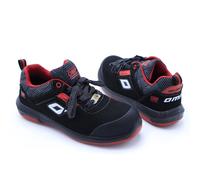 OMP MECCANICA ZAPATILLAS TRABAJO SEGURIDAD S3 SRC ESD PRO URBAN TALLA 36 NEGRO ROJO