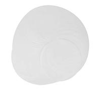 Omquot 500 piezas de papel de horno impermeable antiadherente para horno, barbacoa, herramienta de cocina, 25 cm, papel redondo de silicona de alta calidad para panadería casera, 500 x papel de
