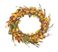 Omquot Artificial de Cosecha de Otoño Decoración Realista de Granja para Decoración de Vacaciones en Interiores y Exteriores