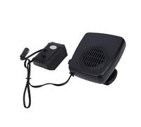 Omquot Calentador de Espacio para Automóvil Silencioso de 200 W, Puertos USB Duales, 2 Configuraciones de Engranajes Aptos para Batería de Llave Superior DongCheng, Termostato Giratorio de 360
