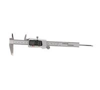Omquot Calibrador Digital Calibre Vernier Preciso de Acero Inoxidable para Uso Doméstico Resistente Al desgaste: Medición de 0 a 6 Pulgadas para Entusiastas del Bricolaje (Plata)