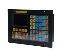 Omquot Controlador de Movimiento de Enlace CNC LCD de 3,5 Pulgadas con Soporte de Doble Husillo para Fresadoras CNC, 24 V CC (4 ejes)