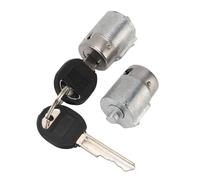 Omquot Par Confiable de Reemplazo de Cilindro de Cerradura de Puerta de Automóvil, Fácil de Instalar para C1500 K1500, C2500 C3500 K2500 K3500, Jimmy, Material Metálico, Modelos 1995-2000