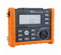 Omquot PEAKMETER MS5203 Medidor de Resistencia de Aislamiento con Medición de Voltaje CA/CC y Prueba de Continuidad, Apagado Automático - 50-1000 V
