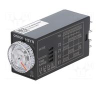 OMRON H3YN-B Relé de tiempo 24VAC DPDT 0,1s÷10min