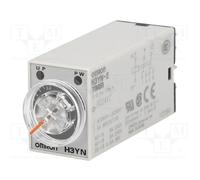 OMRON H3YN Relé de tiempo 24VDC DPDT 0,1s÷10min