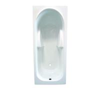 ONDÉE Kit FANY, Acrílico, Resina, Antideslizante, 170 x 70 cm, Blanco | Acrílico, Resina, Antideslizante, Faldón Extraíble, Grosor 3 mm