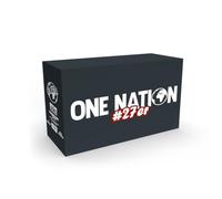 One Nation 20 kg de carbón para shisha 27 | carbón natural de 100% coco | sin aditivos químicos | Hasta 120 minutos de combustión