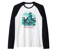 One Piece Drum Island Winter Wonderland Poster Camiseta Manga Raglan