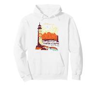 One Piece Twin Cape Reverse Mountain Poster Sudadera con Capucha