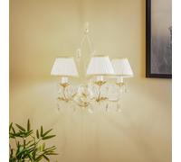 ONLI Aplique de pared Karen marfil de 3 luces