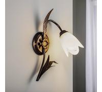 ONLI Aplique de pared Sonia 1 luz, bronce