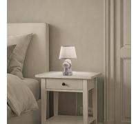 ONLI Lámpara de mesa Monkey, marrón, cerámica, 28 cm de altura, E14