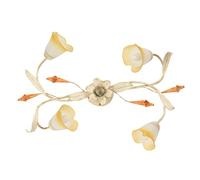 onli plafón Lucrezia 4 luces, Marfil