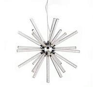 ONLI Star Lámpara colgante LED integrada, cromo