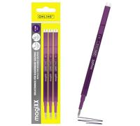 Online 3 recambios de gel borrables color morado I compatibles con Pilot Frixion, magiXX I punta media (0,7 mm) I recambios de repuesto para bolígrafos de gel borrables I tinta termosensible