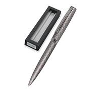 Online Bolígrafo Eleganza Diamond Titanio – mina de gran tamaño, clip metálico, negro