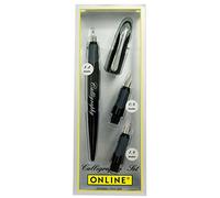 Online Schreibgeräte 10010 - Pluma de caligrafía, color negro