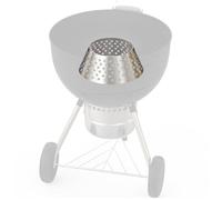 onlyfire Barbacoa Cesta de Carbón de Acero Inoxidable con Agujeros Huecos para Parrilla de Carbón Weber 57/67CM y Cocina Weber WSM, Soportes de Carbón para XL Big Green Egg, Kamado Joe