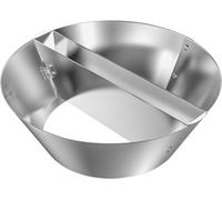 onlyfire Caja de Ahumar de Acero Inoxidable con Depósito de Agua, Caja de Ahumado para Weber 47/57/67CM Barbacoa de Carbón, Caja para Ahumar