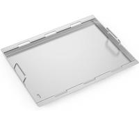 onlyfire Flat Top Plancha Barbacoa para Weber Genesis II & II LX 300 Series | Plancha de Acero Inoxidable con Mango Desmontable para Parrillas de Gas, 66 × 47 × 3,8 cm
